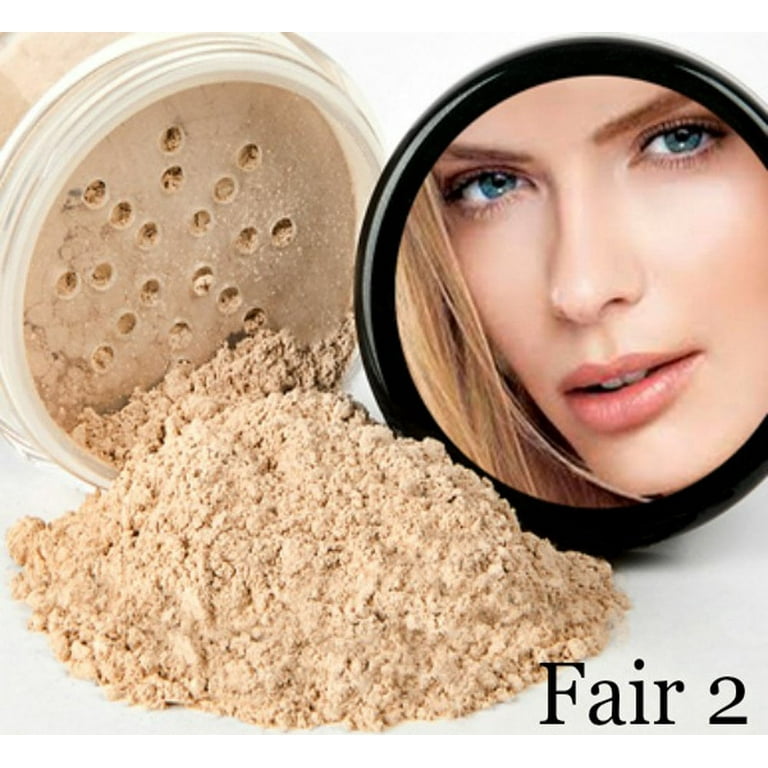Belloccio FAIR Airbrush Makeup FOUNDATION SET Light Shade Tone Face  Cosmetic Kit