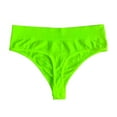 thumbnail image 2 of VISALY Cheeky Panties Breathable Underwear Womens High Waisted Bikini Underwear Smooth Underwear Breathable Ladies High Waisted Underwear Seamless Underwear Bikini Panties Mint Green 3XL, 2 of 9