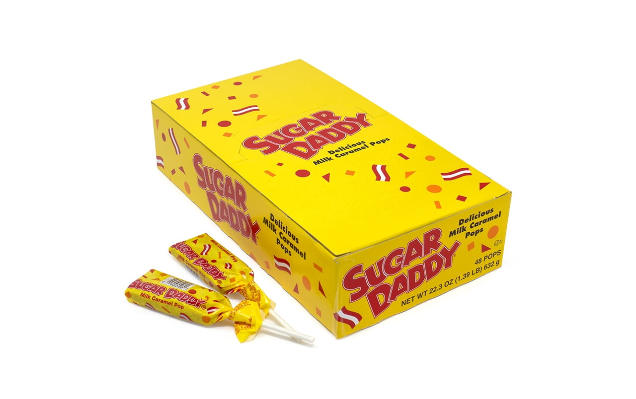 Sugar Daddy Pops, Small 0.47oz, 48 Count - Walmart.com - Walmart.com