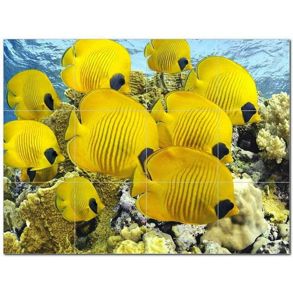 Sealife Photo Ceramic Tile Mural Kitchen Backsplash Bathroom Shower 405792-S43