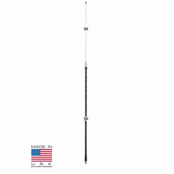 80 Meter HF Ham Tunable Fiberglass Antenna For Mobile Truck Radio ProComm PCF80B