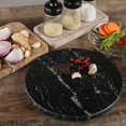thumbnail image 3 of Koville Luxury Marble Granite Cutting Board for Kitchen,Round, 11*11in, Via Lactea, 3 of 6