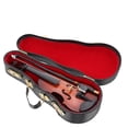 thumbnail image 3 of 1 Set Wood Small Violin Model Adornment Realistic Violin Studio Photo Prop, 3 of 7