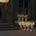 thumbnail image 5 of vidaXL Acrylic Reindeer Christmas Decorations 3 pcs 120cm Multicolour, 5 of 5