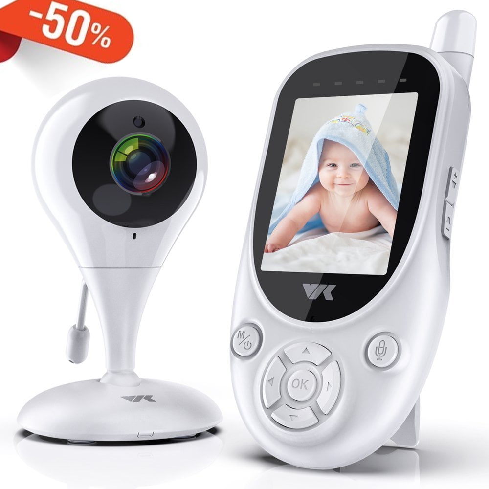 Wireless 2.4GHz Digital Color LCD Baby Monitor Camera Night Vision Audio Video 