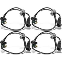 A-Premium ABS Wheel Speed Sensor Compatible with Chevrolet Models- Tahoe 2015, Suburban 2015/2017/2019-2020 - Front & Rear, Driver and Passenger Side, 4-PC Set, Replace# 20971873