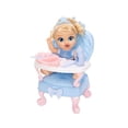 thumbnail image 3 of Muñeca Disney bebe con silla Disney Princesas Articulada con Diseño de Cenicienta bebé con silla Multicolor, 3 of 4