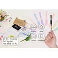 thumbnail image 7 of BAZIC Essence Gel Pen 0.8mm Pastel Color, Comfort Grip, (6/Pack), 24-Pack, 7 of 7
