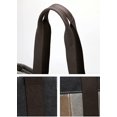 thumbnail image 2 of CoCopeaunt Women Trendy Color Contrast Grid Hobo Tote Bag Retro Canvas Shoulder Bag Satchel Big Capacity, 2 of 5