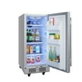 thumbnail image 5 of Avallon Afr152odrh 15" Wide 3.3 Cu. Ft. Outdoor Compact Refrigerator - Stainless Steel, 5 of 7