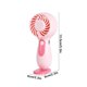 thumbnail image 3 of Fiudx Ventilador de Mano, Recargable Por Usb, Tres Velocidades, Miniventilador Portátil, Base Desmontable, Tamaño Compacto, Ideal para Viajes, Oficina y Exteriores, Diseño Seguro, 13,5 X 6 Cm, 3 of 6