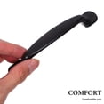 thumbnail image 3 of PTOOTP 12-Pack Black Aluminum Alloy Arch Drawer Pulls for Kitchen Cabinets and Furniture Hardware, 3 of 8