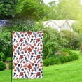 thumbnail image 2 of Wukai Red Blue Leaves Print Garden Flag 12.5x18 Inch Double Sided Sun-resistant Rain-resistant, Wrinkle-resistant Colorfast(Only Flag), 2 of 7
