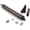 Brown, variant on PETGLE Pneumatic Lock for Screen Door, Black (1.25-2 Inches)