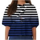thumbnail image 1 of Camisetas de Manga Corta para las Mujeres Lanterna Manga Corbata Plisado Cuello Redondo, Casual Recortado Camiseta Top para Gimnasio Y Diario, 1 of 5