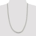 thumbnail image 4 of Stainless Steel Stingray Patterned Cubic Zirconia Necklace - 24 Inch, 4 of 4