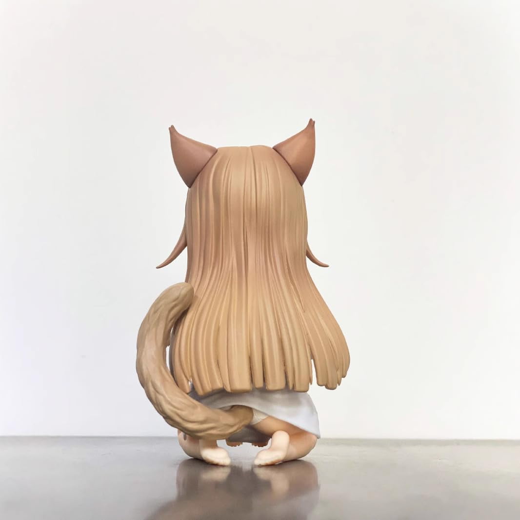 New Kinako Figure, Sitting Surprised Q Version Kinako Action Figures 11cm/4.3inch PVC Characters Collectible Handicrafts Souvenirs for Anime Fans Gifts
