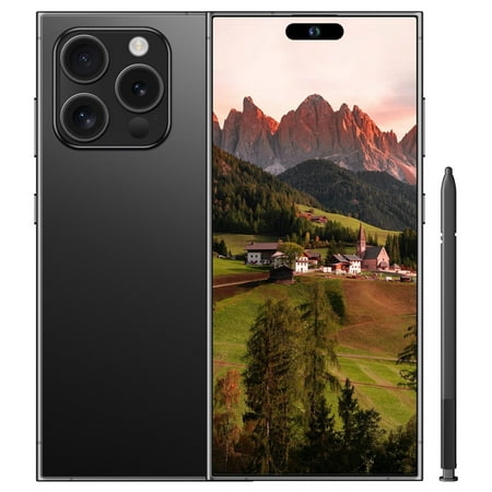 Unlock 7.3'' Android 14 cellPhone 16GB +1TB Dual SIM Cameras 78+108MP 5G Phone