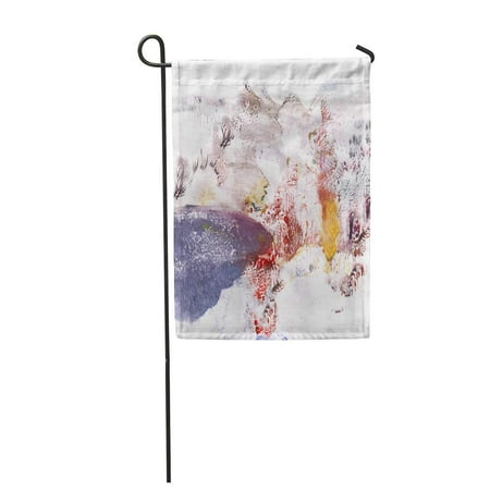 SIDONKU Watercolor Aquarela Lake and Deep Snow Bushes Red Berry Landscape Garden Flag Decorative Flag House Banner 28x40 inch