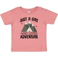 thumbnail image 3 of Inktastic Just a Girl Who Loves Adventure Girls Baby T-Shirt, 3 of 5
