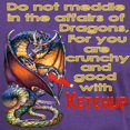 thumbnail image 3 of CafePress - Don't Mess With Dragons Dark T Shirt - Men's Classic Graphic Cotton T-Shirt, 3 of 4