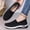 Black, variant on Womens Walking Shoes Mesh Breathable Slip On Shoes Orthopedic Comfortable Non-Slip Lightweight Sneakers Arch Support Non- Hollow Soft Bottom Shoes