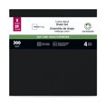 thumbnail image 3 of Mainstays 4-Piece 300 Thread Count Black- CVC Cotton Blend Bed Sheet Set, Double (Adult), 3 of 6