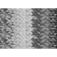 thumbnail image 1 of Ahgly Company Indoor Rectangle Patterned Gray Cloud Gray Area Rugs, 7' x 9', 1 of 6
