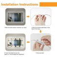 thumbnail image 2 of Mistaha Makeup Mirror Light Bulb Soft Light Stepless Dimming USB Power Hand-sweep Switch Bathroom Dresser, 2 of 8