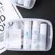 thumbnail image 4 of Tcwhniev - Neceser transparente de PVC para cosméticos y maquillaje, organizador multitamaño con cremallera, multifunción para viajes al aeropuerto (juego de cuatro piezas), 4 of 7