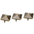 thumbnail image 4 of 100pcs Rivets, Square Pyramid Punk Rivets for Bracelets, Clothing, Handbag Leather Rivet Punk Rivet with 4 Claw Metal Studs, 4 of 7