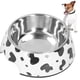 thumbnail image 5 of Cuenco Para Mascotas, Base Antideslizante, Cuenco De Agua Para Alimentos Para Mascotas, Duradero, Resistente Para Perros Para El Hogar ANGGREK M vaca textura, 5 of 8