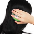 thumbnail image 3 of Health Beauty Care Shampoo Hair Scalp Massager Shower Brush Hair Washing Comb Light Green, 3 of 5