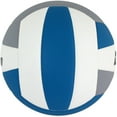 thumbnail image 5 of Baden LEXUM Indoor Microfiber Volleyball - Official NFHS Approved Game Ball, Gray/Blue/White, 5 of 5