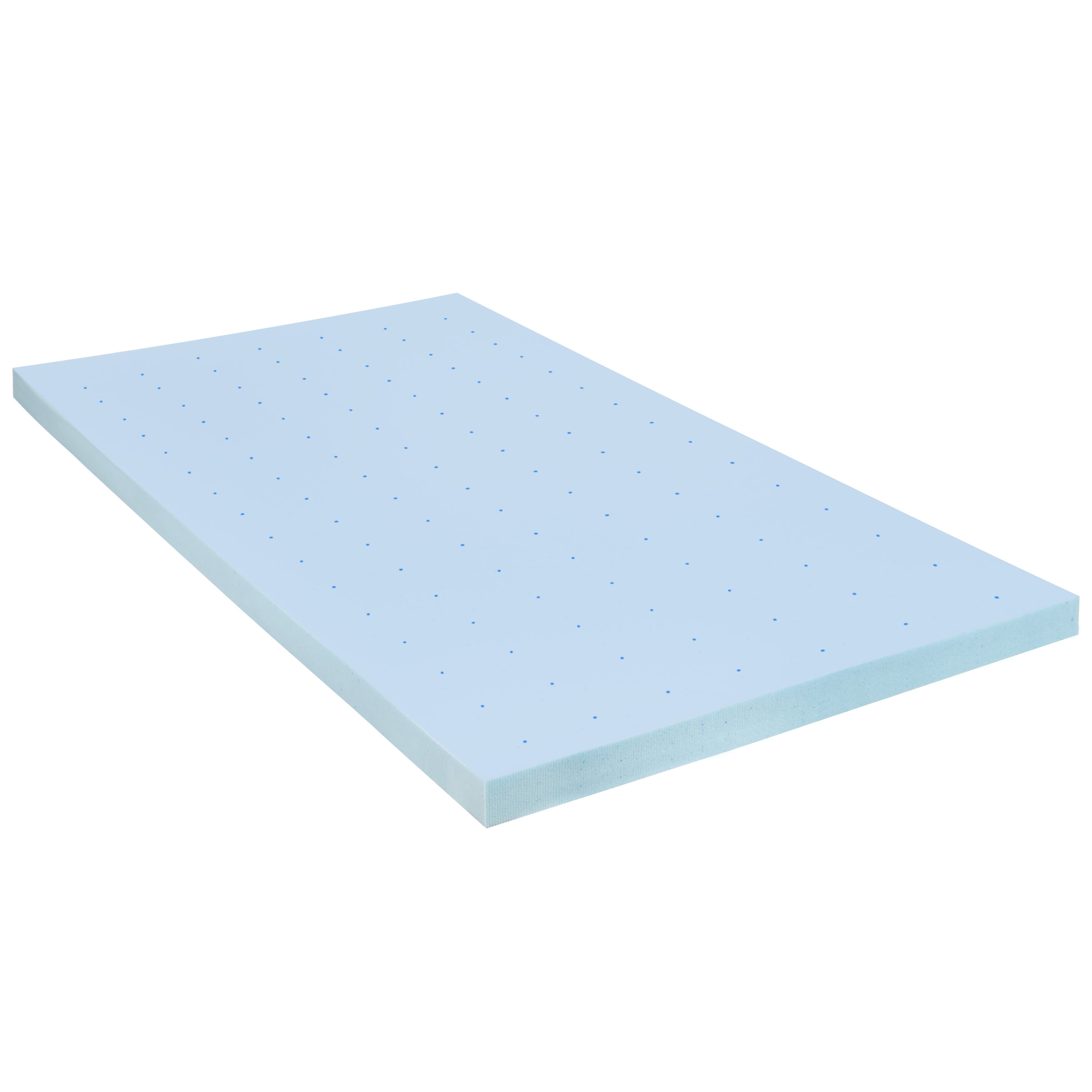 Emma + Oliver 3" Gel Infused Cooling Memory Foam Mattress Topper, CertiPUR-US Certified Memory Foam- Twin