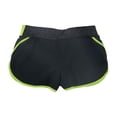 thumbnail image 2 of SOLFIRE Peak Athletic Workout Shorts para mujer, negro, mediano, 2 of 2