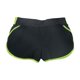 thumbnail image 2 of SOLFIRE Peak Athletic Workout Shorts para mujer, negro, mediano, 2 of 2
