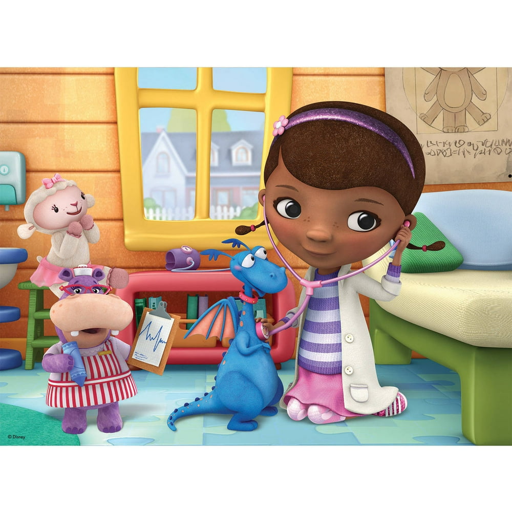 Disney Doc McStuffins Doc Explains 100-Piece XXL Puzzle - Walmart.com - Walmart.com