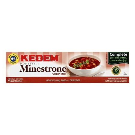Kedem Minestrone Soup Mix, 6 oz