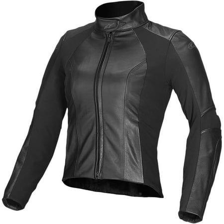 - Alpinestars Vika 2X-Large Leather Jacket Black 14 50