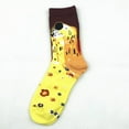 thumbnail image 3 of Calcetines de otoño e invierno para hombre, calcetines personalizados de la serie de pinturas de fama mundial retro literarias, calcetines de pintura al óleo para hombre, 3 of 6