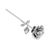 Rose Flower Keepsake Urn for Ashes Sympathy Gift Small Stainless Steel Urn Mini Cremation Urn Keepsake Rose for Sharing Human Ashes