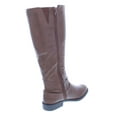 thumbnail image 2 of Style & Co. Womens Madixe Wide Calf Faux Leather Riding Boots, 2 of 2