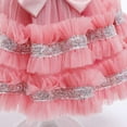 thumbnail image 5 of Zpanxa Baby Girls Princess Dress, Little Girls Party Wedding Dresses, Evening Mesh Lace Dress Birthday Dress, Kids Pageant Flower Girl Sleeveless Dress, Birthday Gifts for Girls Pink (3-4 Years), 5 of 8