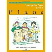 Alfred's Basic Piano Course: Notespeller Book 3