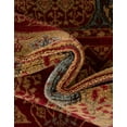 thumbnail image 3 of Unique Loom Palace Collection Area Rug - Monroe (3' 3" x 5' 3" Rectangle Red/Light Blue), 3 of 6