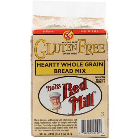 Bob's Red Mill Whole Grain Bread Mix, 20 oz (Pack of (Best Bread Flour Brand)