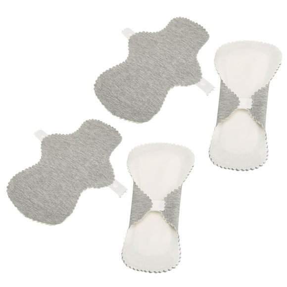 Doublures de culotte en tissu, absorption d'eau de graphène 4pcs Réutilisables PADS SANITAIRES APPRÉPÉTENTIFICATIONS PICHIELLE POUR FEMMES L