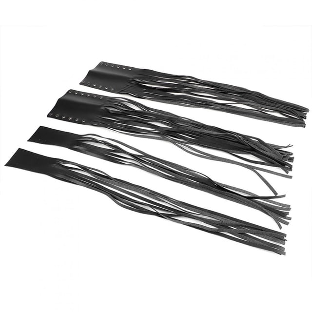 FLAMEEN Franges de Levier de Frein, Poignées Universelles Franges de Levier de Frein Couverture de Levier de Frein de Moto 7/8 Po 1 Po Adapté pour, Levier de Frein