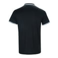 thumbnail image 3 of Men Blouses Men Extra Small Long Sleeve Turtleneck Lightweight Fitted Shirt Athletic Tops Space Long Sleeve Shirts Bulk Low Cut Shirts Solid for Thin Shirt Mens Fashion Black XL, 3 of 7
